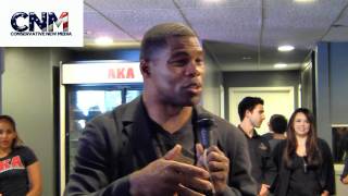 Strikeforce MMA amp former NFL star Herschel Walker on his workouts [upl. by Enneira]