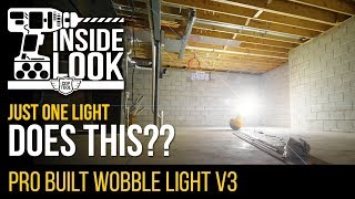 Inside Look Pro Built Lighting Wobble Light V3 Job Site Lighting by Southwire [upl. by Bui]