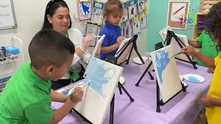 Artsy Thursday at Delmar Arts Academy YMCA location in Fort Lauderdale FL [upl. by Robyn]