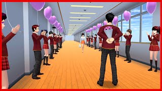 Love Story at Sakura School Simulator [upl. by Ajak49]