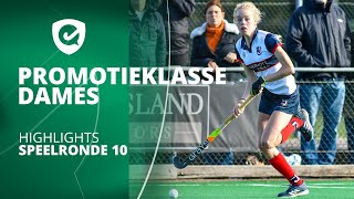 Promotieklasse Dames 💥  Doelpunten Speelronde 10 20232024 [upl. by Llednil]