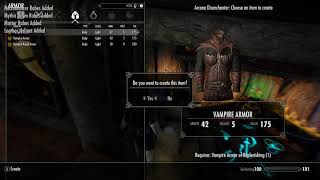 Skyrim  Disenchantment Font Restored  Cut Content Restoration removes enchantments from items [upl. by Nylimaj]