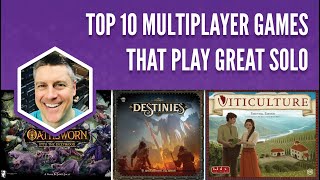 Top 10 Multiplayer Games That Play Great Solo [upl. by Merline]