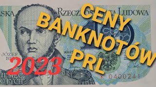 Ceny banknotów Polskich z PRL 10 złotych 1982 Józef Bem [upl. by Esmond539]