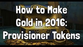 GW2 How to make Gold Provisioner Tokens [upl. by Ekul]