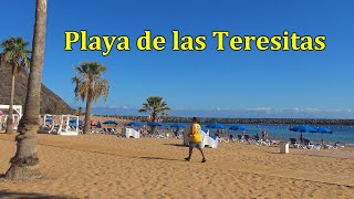 Playa de Las Teresitas Tenerife [upl. by Ahsaetal815]