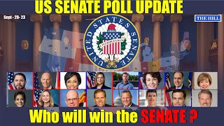 Breaking Latest US Senate Poll Results Revealed  Insights from The Hill 🚨 [upl. by Dorraj138]