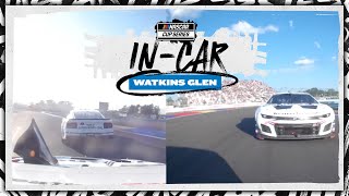 Incar Buescher vs van Gisbergen for the win at Watkins Glen  NASCAR [upl. by Drolyag]