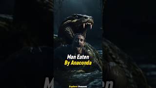 Man Eaten By Giant Anaconda joerogan story anaconda shorts [upl. by Nalro]