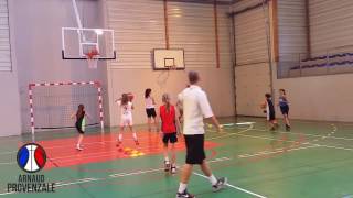 Tir  appuisdribble de décalage U13 [upl. by Eselahs]