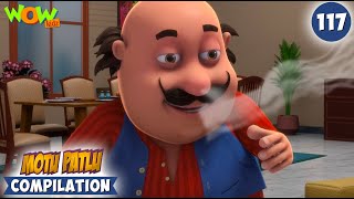 Curfew In Berlin  Motu Patlu Season 13 Compilation 117  Motu Patlu  Cartoons For Kids spot [upl. by Ovatsug]