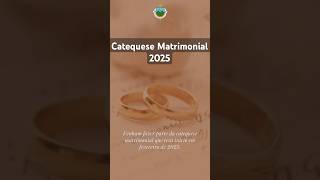 Catequese Matrimonial 2025noivos noivado namorados namorocatolico casamento conceicaodemacabu [upl. by Irrok]