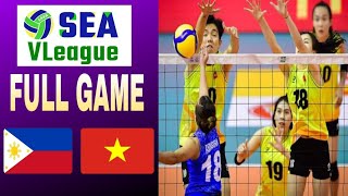 PHILIPPINES VS VIETNAM  SEA VLEAGUE  FULL GAME HIGHLIGHTS  ALAS PILIPINAS [upl. by Atsyrc]