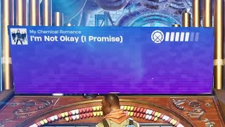 ‘I’m Not Okay I Promise’ by My Chemical Romance  Drums 100 Flawless 243594  Fortnite Festival [upl. by Atirak]