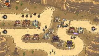 Kingdom Rush Frontiers Nazerus Gates 3 stars Walkthrough [upl. by Keheley509]