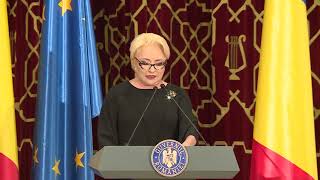 Discursul tinut de Viorica Dăncilă la ceremonia de lansare a Președinției României a Consiliului UE [upl. by Nytsuj]