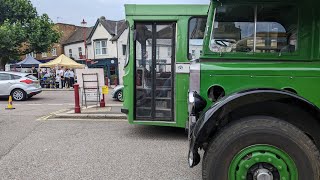 Northampton Transport Heritage bus rally at the Daventry Heritage Open Day  September 2023 [upl. by Ellerey]