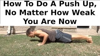 Anyone Can Do Push Ups Heres How [upl. by Cowley]