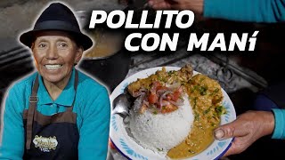 RICO POLLO AL MANÍ Hecho a leña  Doña Empera [upl. by Fiester]