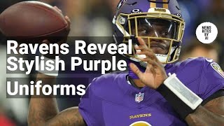 Ravens Fans Love New Purple Uniforms Against Bengals [upl. by Aleydis]