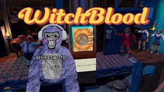 📣WitchBlood Gorilla Tag Book Cosmetic 1st 5 Levels‼️ gorillatag vr gaming vrgaming gtag oculus [upl. by Borrell]