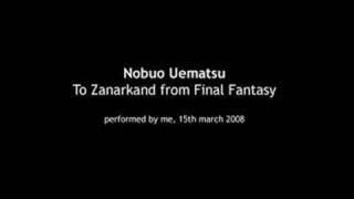 Nobuo Uematsu  To Zanarkand  piano [upl. by Torray862]