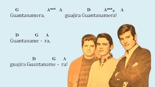 Chords for Guantanamera The Sandpipers [upl. by Enyawed]