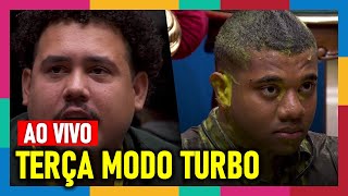 BBB 24 Modo Turbo Eliminação  Prova do Líder  Formação de Paredão  Big Brother Brasil 24 BBB24 [upl. by Ertsevlis]