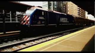 Metra F40PHM2 Starting Up [upl. by Ahselat757]