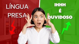 Frênulo lingual duvidoso língua presa [upl. by Hansen]