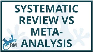 Systematic review vs metaanalysis  What’s the difference [upl. by Mahseh]