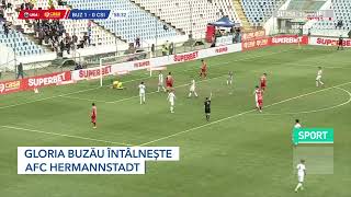 GLORIA BUZĂU ÎNTÂLNEȘTE AFC HERMANNSTADT [upl. by Dollie]