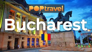 BUCHAREST Romania 🇷🇴  Evening Tour  4K 60fps [upl. by Bloomer]