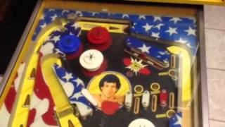 1983 Gottlieb Rocky pinball machine for sale [upl. by Borrell]