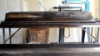 Reclamation stain on soft maple time lapse [upl. by Arym]