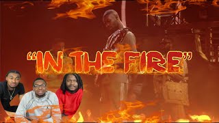 AMERICANS REACT TO Dave  In The Fire ft Giggs Ghetts Meekz amp Fredo Live at The BRITs 2022 [upl. by Yrrah]