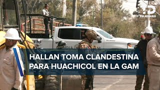 Hallan toma clandestina de combustible en calles de la GAM [upl. by Petrine]