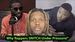 Gucci Mane Exposes Why So Many Rappers SNITCH in Federal Cases [upl. by Fortna]