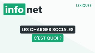 Les charges sociales cest quoi  définition aide lexique tuto explication [upl. by Aldus690]