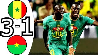 Senegal vs Burkina Faso31 Senegal vs Burkina Faso AFCON 2021 All Goals Highlights [upl. by Diantha]