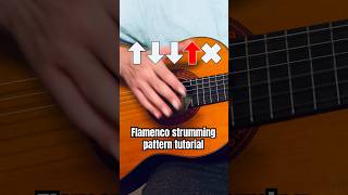 Flamenco strumming pattern tutorial guitar [upl. by Bazluke972]