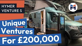 Hymer Venture S Motorhome Review  See It In Action At The Nec Motorhome And Caravan Show [upl. by Obel801]