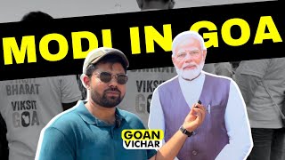 Modi In Goa For Viksit Bharat 2047  Goan Vichar [upl. by Acirred273]