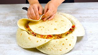 Lege 7 Tortillas SO in die Pfanne und warte 40 Min WOW [upl. by Albin148]