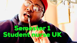 Semester 1  Year 1 Student nurse UK modules exams coursework and placement [upl. by Zucker576]