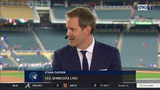 CEO Ethan Casson talks 2018 Lynx schedule on Twins Live [upl. by Targett]