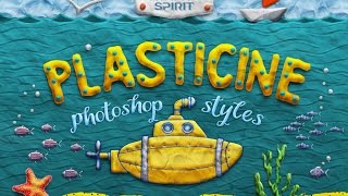 PLASTICINE Photoshop Toolkit How to Work [upl. by Waxman]