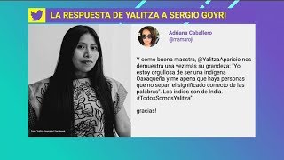 ¡Yalitza Aparicio responde al insulto de Sergio Goyri  De Primera Mano [upl. by Carmella]