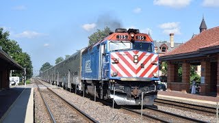 Metra amp BNSF Trains on the Racetrack [upl. by Brigitte]