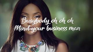 Simi  Mind Your Bizness Ft Falz Lyric Video [upl. by Akirej304]